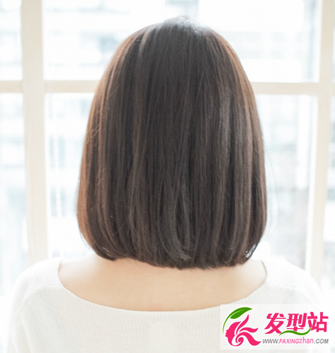 内扣短波波头 韩式显瘦女生短发2017