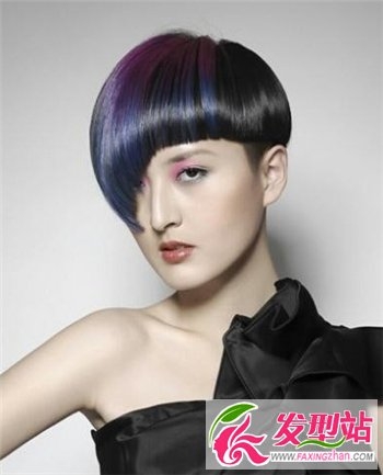 女生流行短发沙宣发型图片 唯美设计充满艺术美