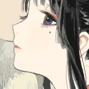 有爱的陪伴，即使苦累心也甜  可爱萌妹子卡通动漫女生头像