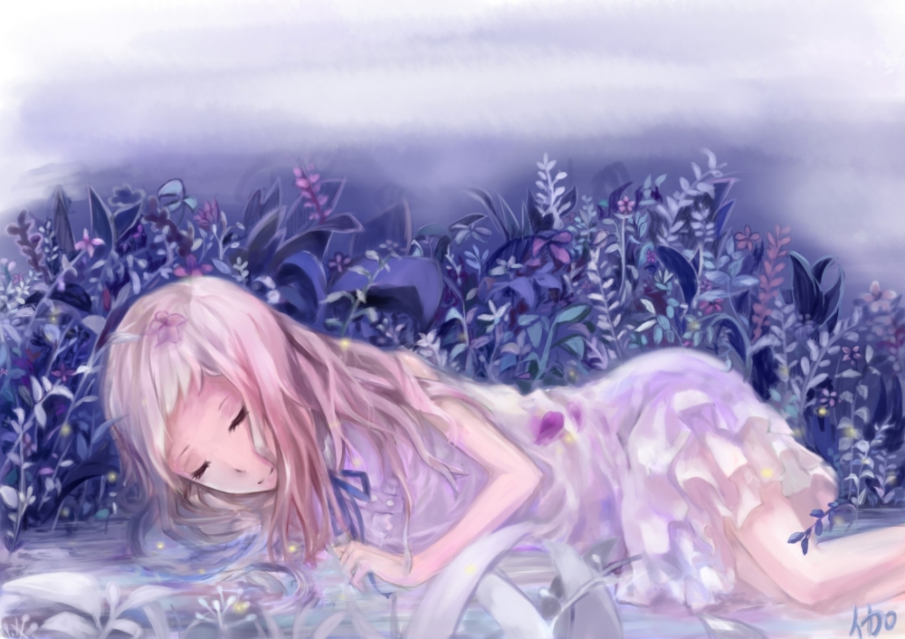 未闻花名本间芽衣子电脑壁纸美图 追忆消失的那朵花