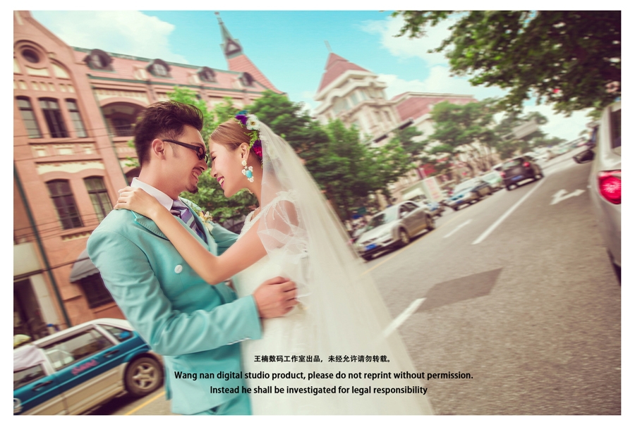一直在路上 婚纱照
