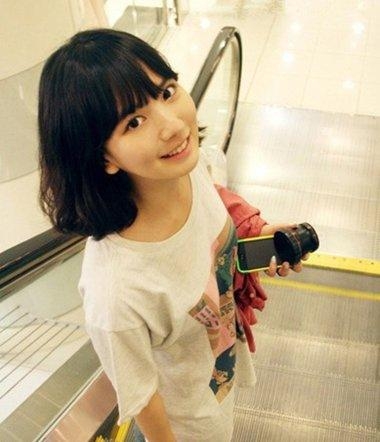 女学生气质短发发型　显女生清纯阳光气息