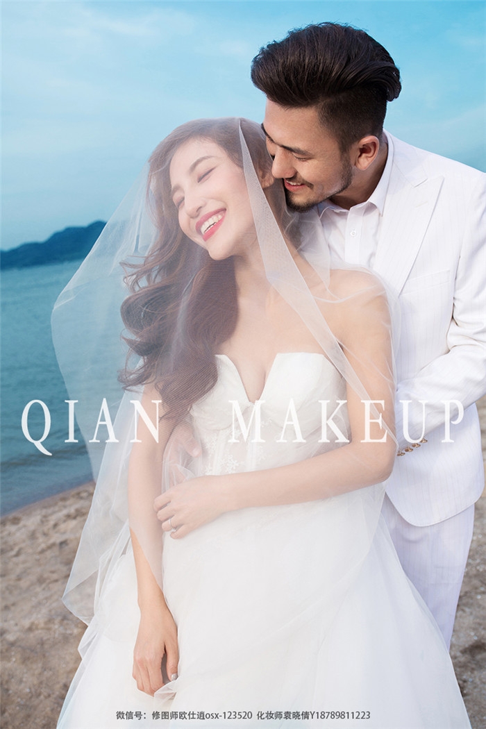 海风吹 婚纱照