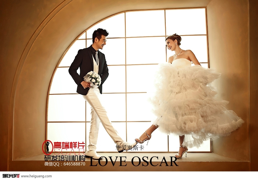 情深意浓 婚纱照