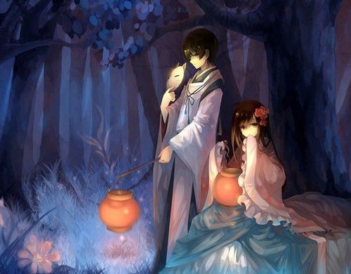 插画系唯美大图 所谓的曾经 就是幸福