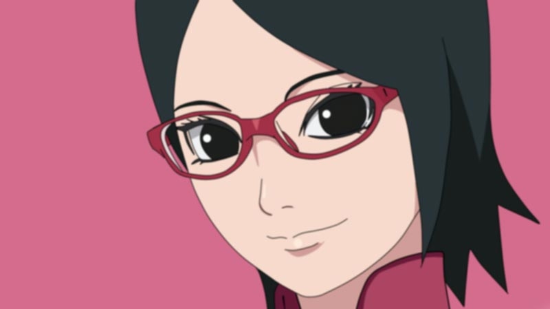 佐良娜高清动漫图片 博人传可爱的佐良娜图片
