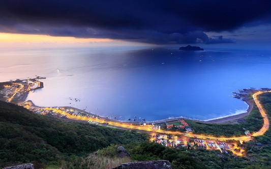 台湾唯美夜景高清桌面壁纸