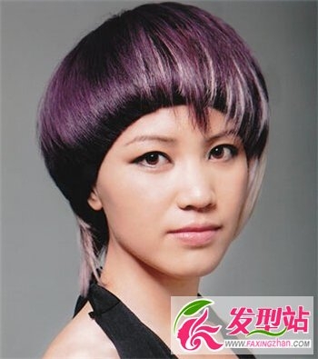 女生流行短发沙宣发型图片 唯美设计充满艺术美