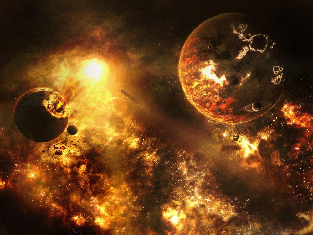 唯美奇幻星空