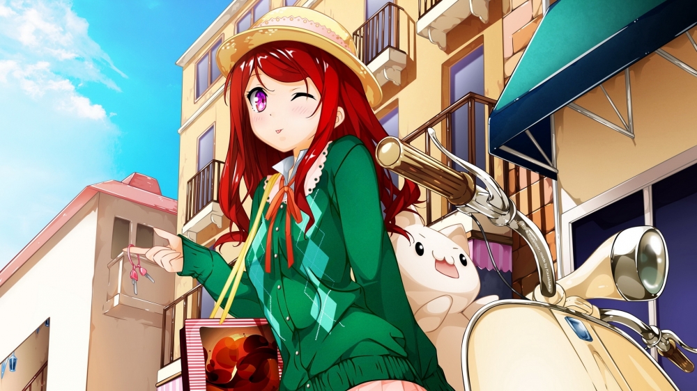 Kantoku 动漫女孩作品壁纸