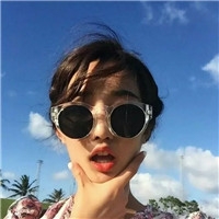 帅气的时尚潮流墨镜女生头像
