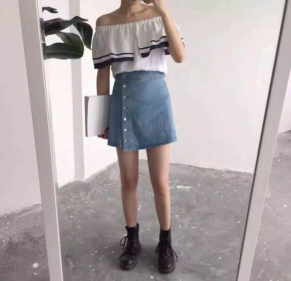 阿辛：韩版学生小清新搭配
