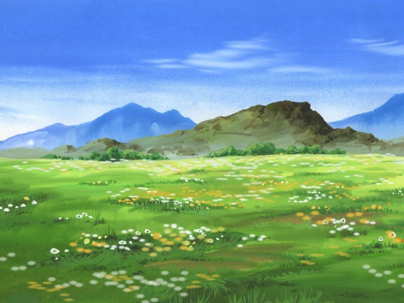 动漫天空风景设计图片