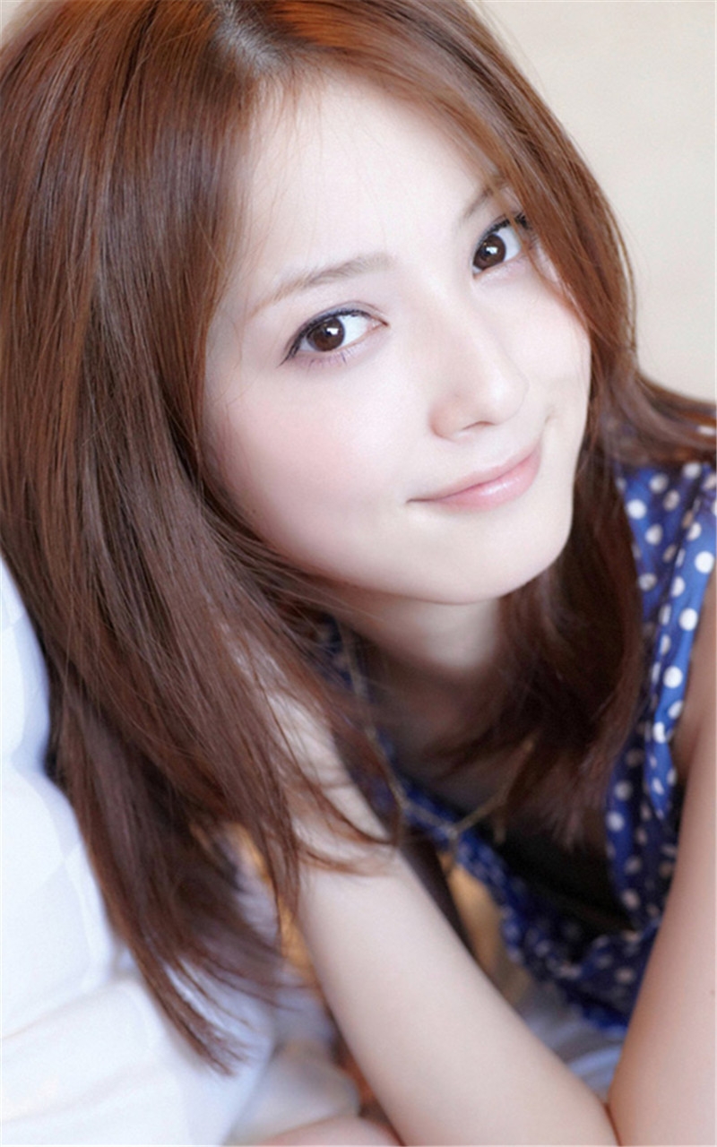 日本清纯养眼美女手机壁纸