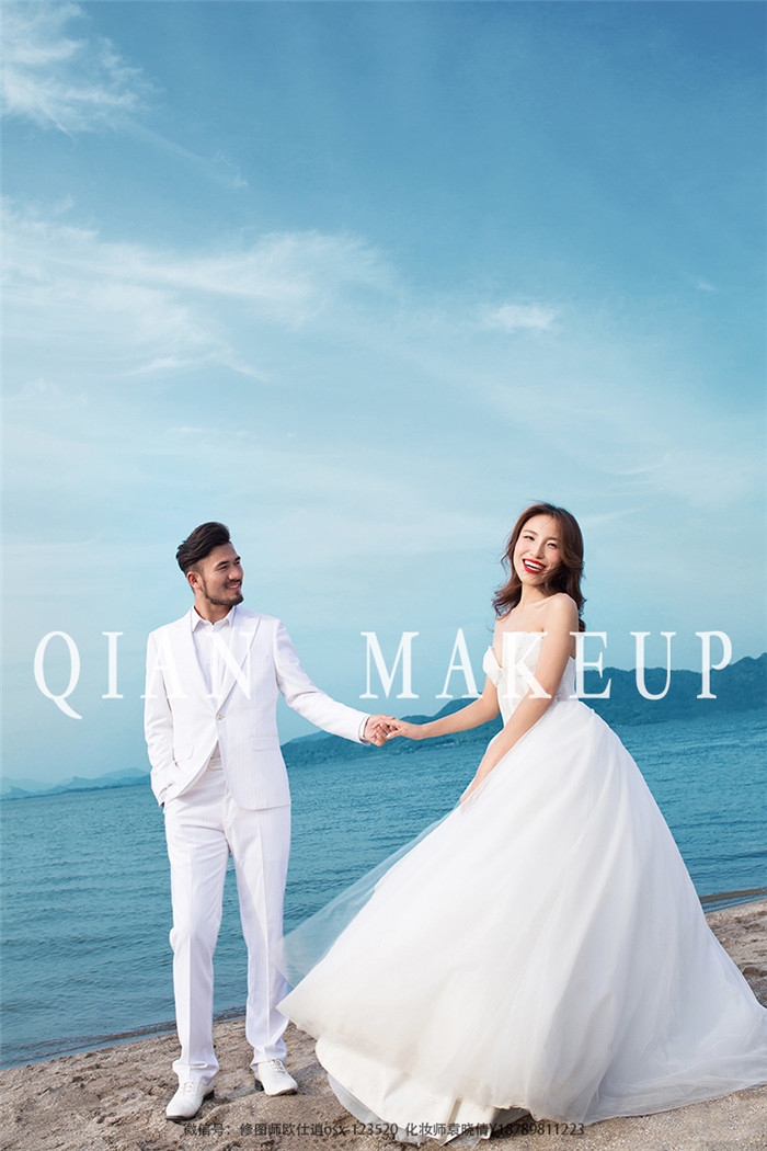 海风吹 婚纱照