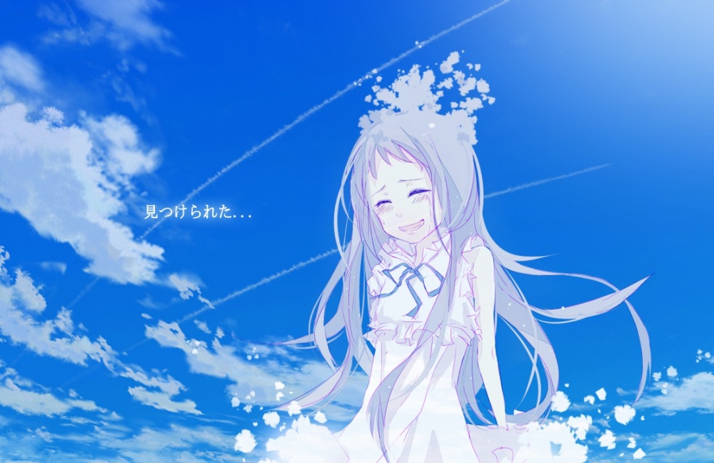 未闻花名本间芽衣子电脑壁纸美图 追忆消失的那朵花