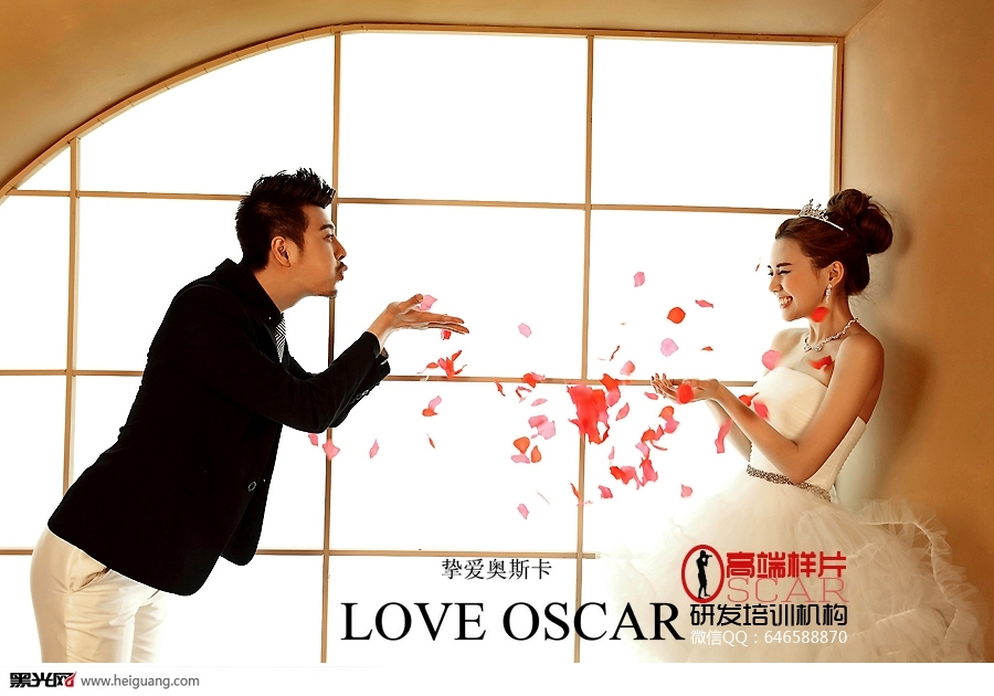 情深意浓 婚纱照