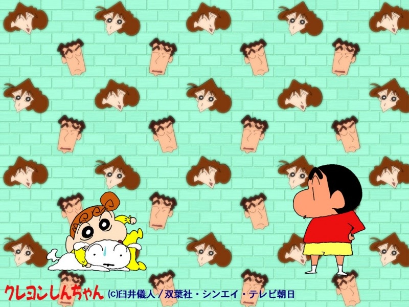 《蜡笔小新》桌面壁纸