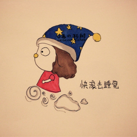 QQ头像可爱卡通人物插画头像唯美图片