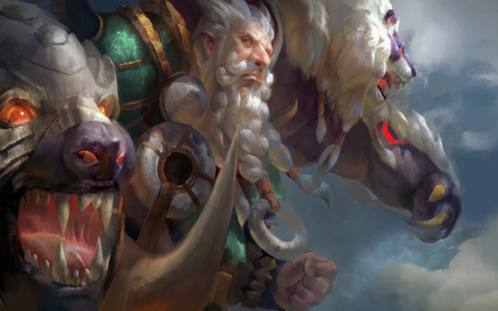 DOTA 2英雄经典皮肤桌面壁纸