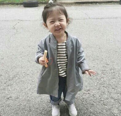 以后一定要生个女儿 然后这样打扮她