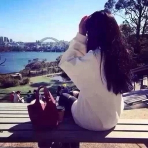 不爱我就不要来伤害我  唯美意境气质美女女生头像