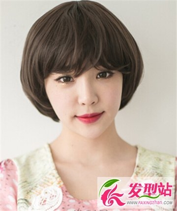 韩国流行女生短发发型 异域发型别致风情