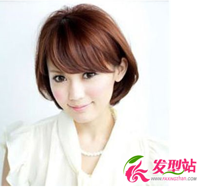 适合胖脸女生的发型 修颜减龄气质短发