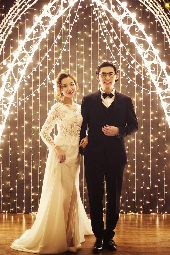 金碧辉煌 婚纱照