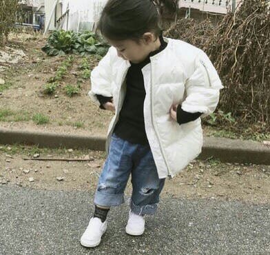 以后一定要生个女儿 然后这样打扮她