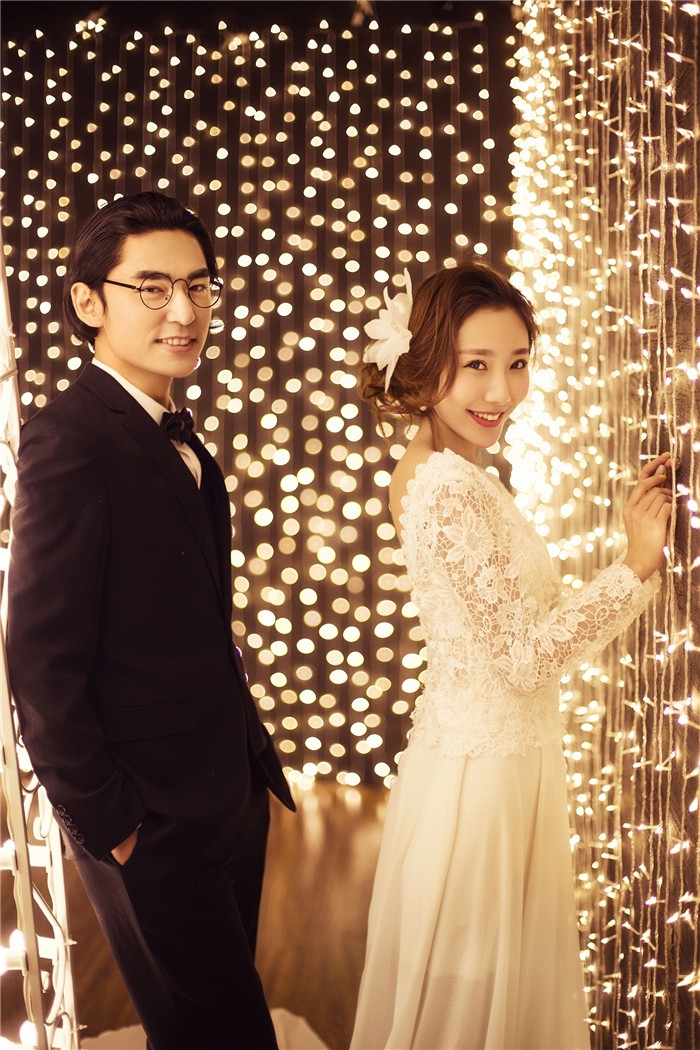 金碧辉煌 婚纱照