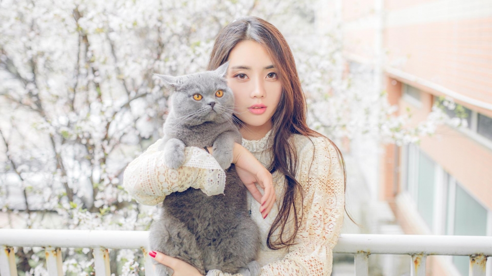 清纯文艺范美女诗意写真桌面壁纸下载