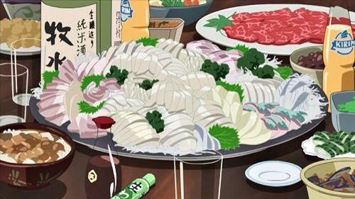 动漫美食，馋死人