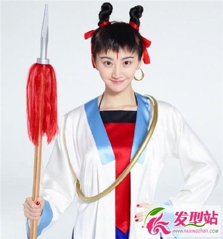 二次元短发风发型  中二少女发型