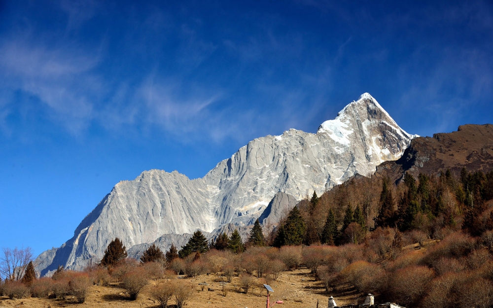 四川长坪沟风景图片电脑高清壁纸