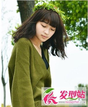 日系森女风长发发型 清新优雅高洁