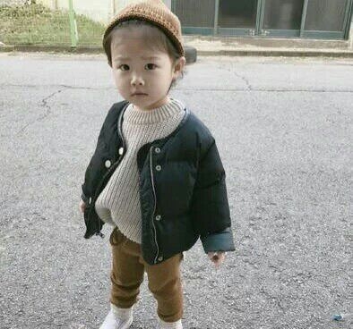 以后一定要生个女儿 然后这样打扮她
