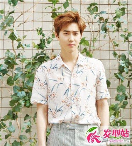 韩版潮流男生发型图片  全新帅哥发型设计