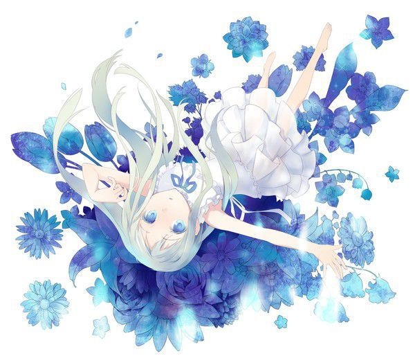 奇幻的蓝色卡通动漫人物形象美图