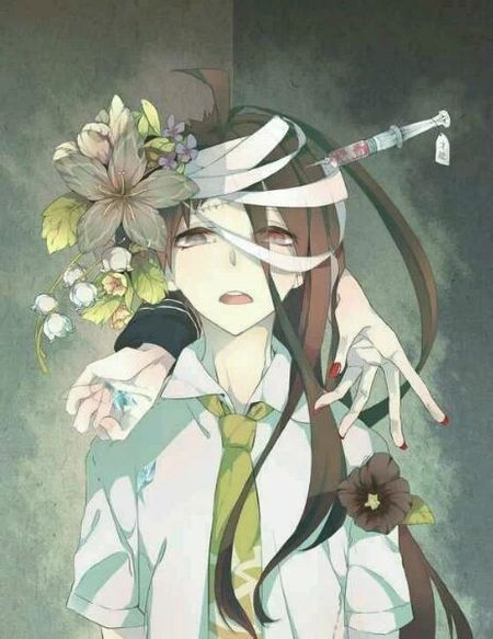 沉浸在自己世界的孤独的动漫图片