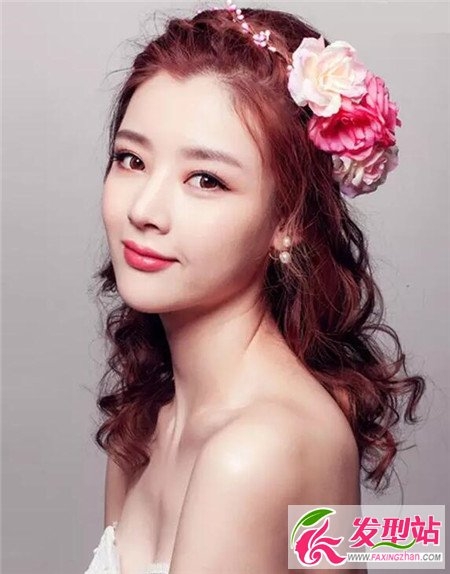 唯美韩式新娘发型 尽显精致清新范儿