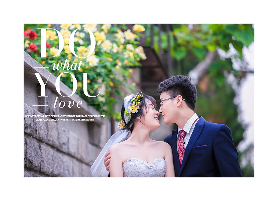 LOVE DO YOU 婚纱照