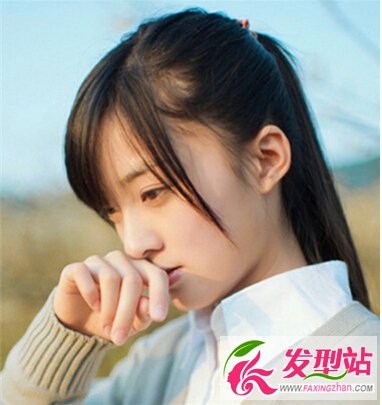 学生时尚清纯美发 学院风发型大受欢迎