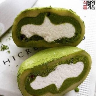 抹茶控糕点