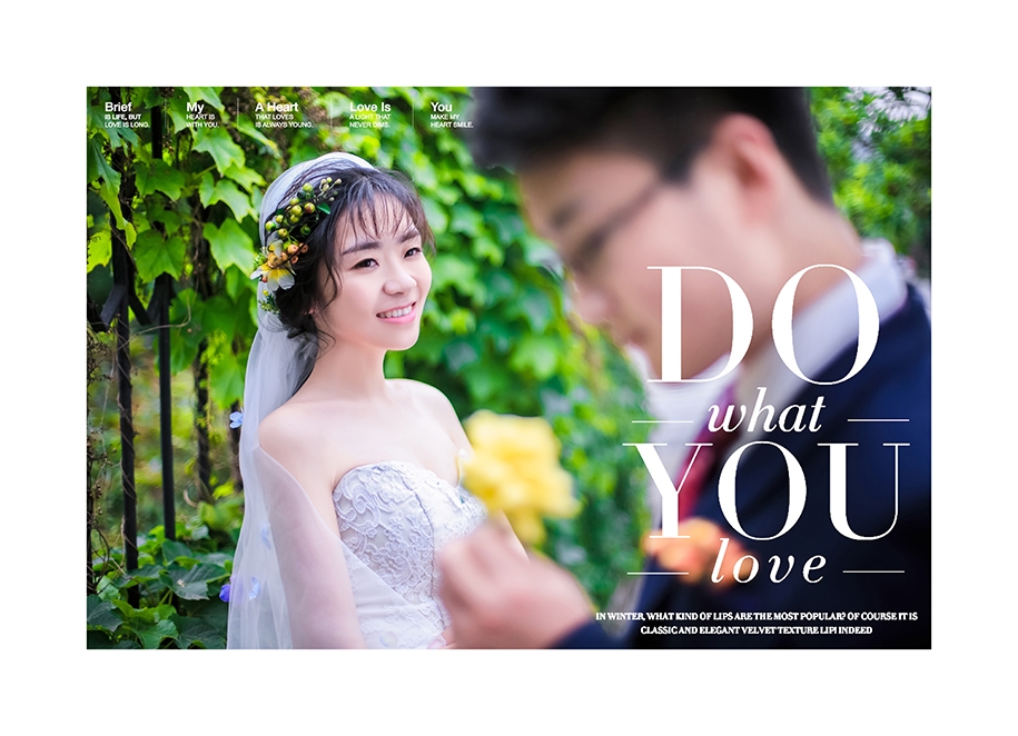 LOVE DO YOU 婚纱照