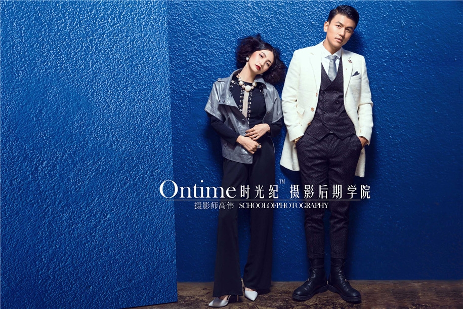 缤纷色彩 婚纱照