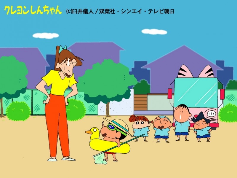 《蜡笔小新》桌面壁纸