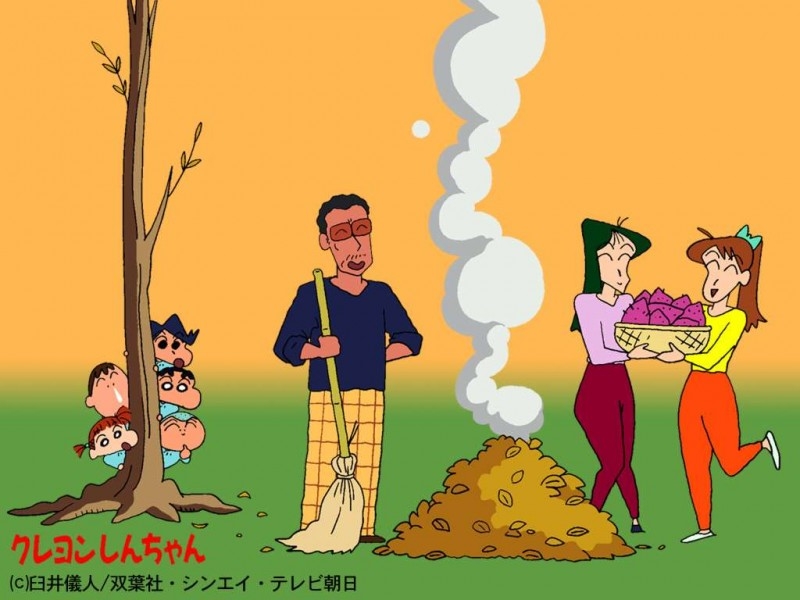《蜡笔小新》桌面壁纸