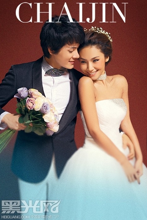 花香情人 婚纱照