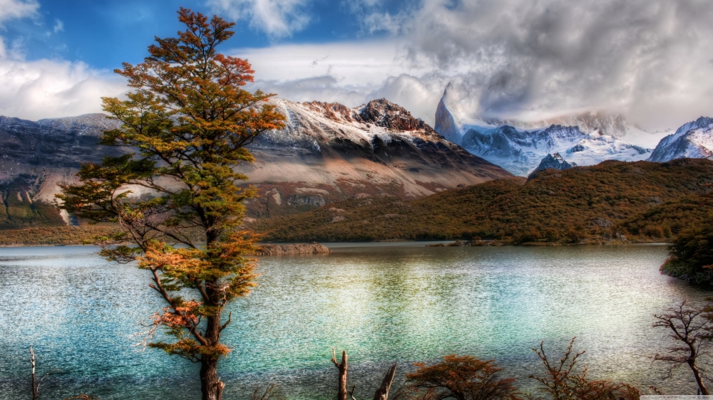 唯美高清湖泊山水风景桌面壁纸